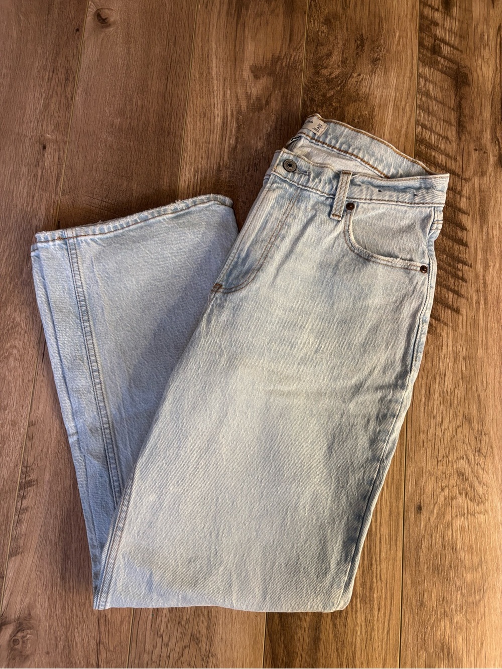 Abercrombie & Fitch Baggy Low Rise Curve Love Jeans Size 27